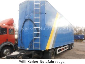 3 Achs Schubbodenanhänger Knapen KAC200 7638  - Прицеп