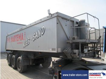 Langendorf Semitrailer Tipper Alu-square sided body 24m³ - Прицеп