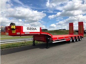 Низкорамный прицеп OZGUL LW4 70T 4 axle lowbed semi trailer, hydraulic ramps (300): фото 1