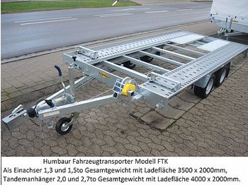 Прицеп-автовоз Humbaur - FTK153520 Fahrzeugtransporter kippbar