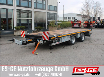 ES-GE Tandemanhänger - Containerverr. - Прицеп бортовой/ Платформа