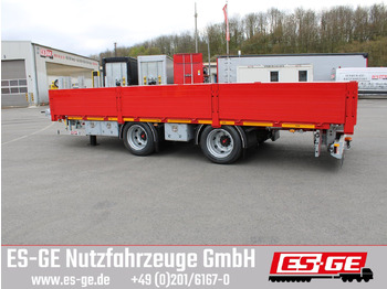 ES-GE Tandemanhänger - Containerverr. - Прицеп бортовой/ Платформа
