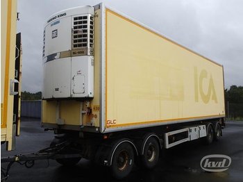 Norfrig DW4-36-CF100 4-axlar Skåpsläp (kylaggregat) containerlåsning -02  - Прицеп-фургон