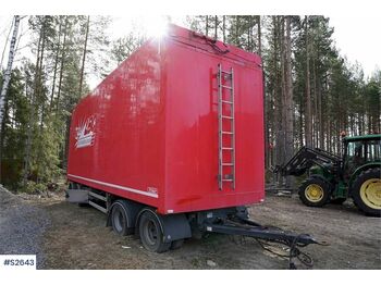 TYLLIS 4PVH Wood Chip Combi trailer with hydraulics - Прицеп-фургон