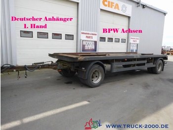  Hilse 2 Achs Abroll + Absetzcontainer BPW 1.Hand - Прицеп-контейнеровоз/ Сменный кузов