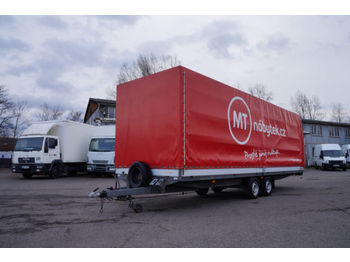 Agados Dona D12 pritche 7,4m plane 15paletten  - Тентованный прицеп