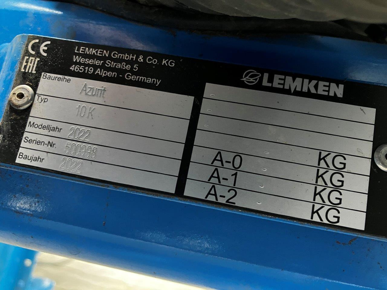 Lemken Azurit 10 K 8 в лизинг Lemken Azurit 10 K 8: фото 18