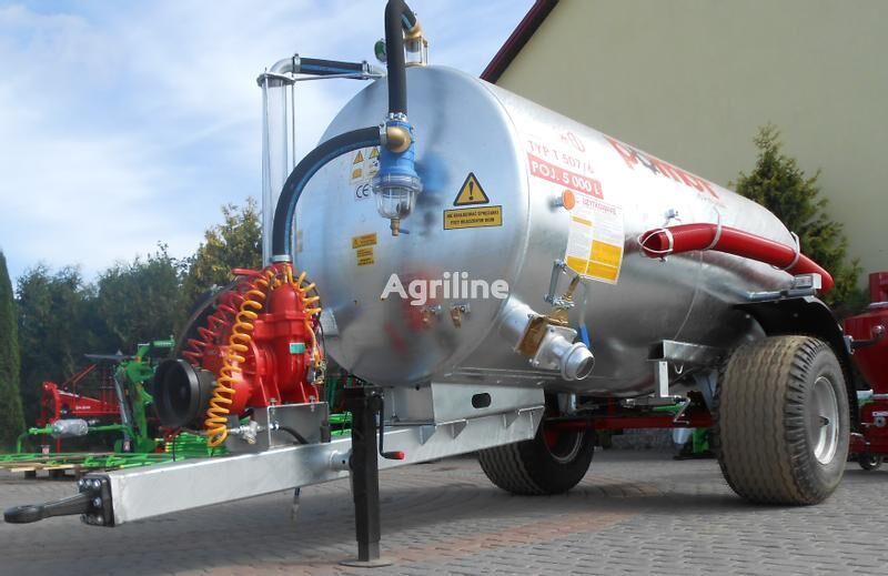 Новый Цистерна для жидкого навоза POMOT Single-axial tanker truck/ Beczkowóz wóz asenizacyjny 5000 l: фото 2