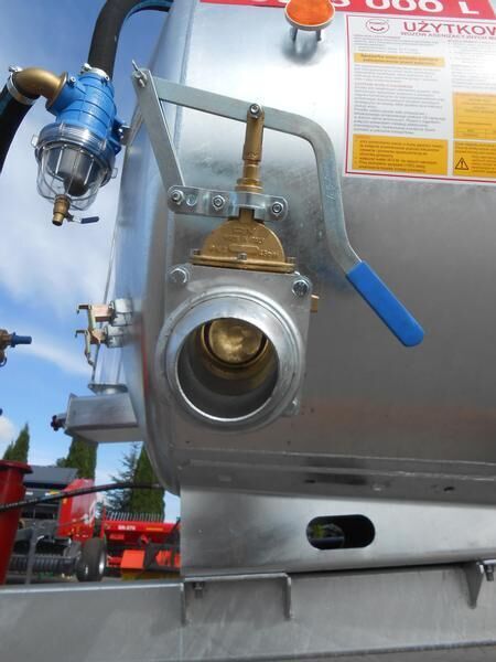 Новый Цистерна для жидкого навоза POMOT Single-axial tanker truck/ Beczkowóz wóz asenizacyjny 5000 l: фото 8