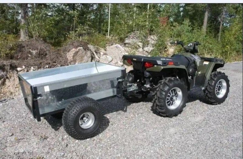 Новый Сельскохозяйственный прицеп-самосвал Vemac Kippanhänger ATV TR500 500 Gitter Anhänger Kipper Quad Traktor: фото 2