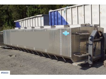 Танк-контейнер AUKA tanker til transport av vann/levende fisk med oksygen anlegg: фото 1