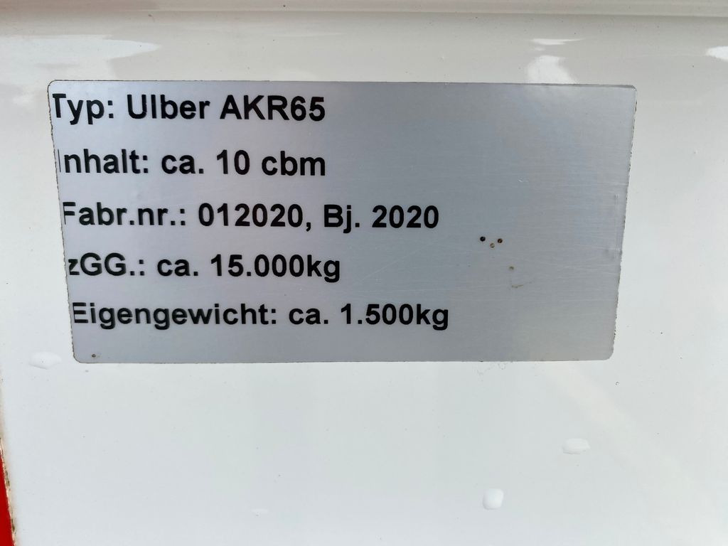 Контейнер для мультилифта Ulber AKR 55 | 10m³*HIAB 144 B-3*Funk*5+6 Kreis: фото 6