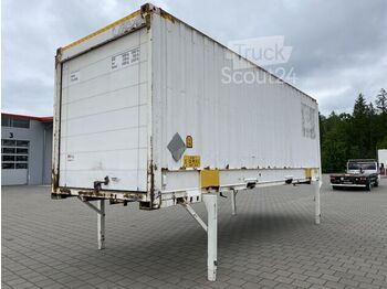 Сменный кузов - фургон - Wechselkoffer mit Rolltor 7,45 m kran- und stapelbar: фото 1