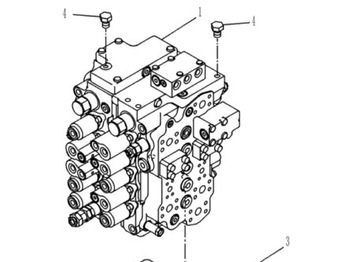 Гидравлический клапан CASE