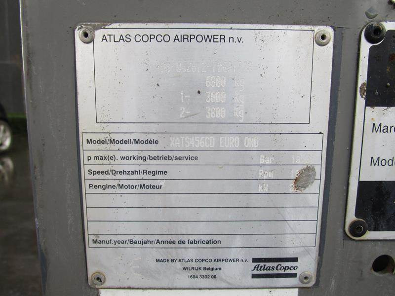 Воздушный компрессор Atlas-Copco XATS 456 CD - N: фото 15