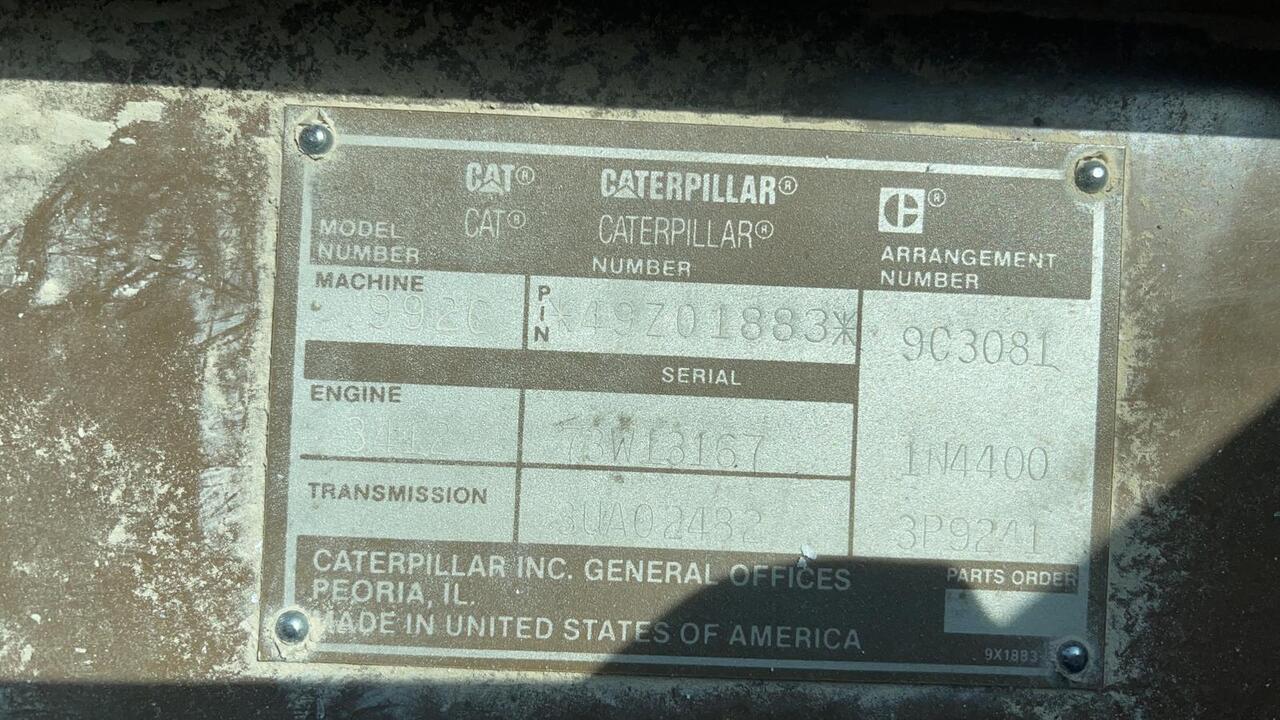 Колёсный погрузчик Caterpillar CAT 992 C: фото 5