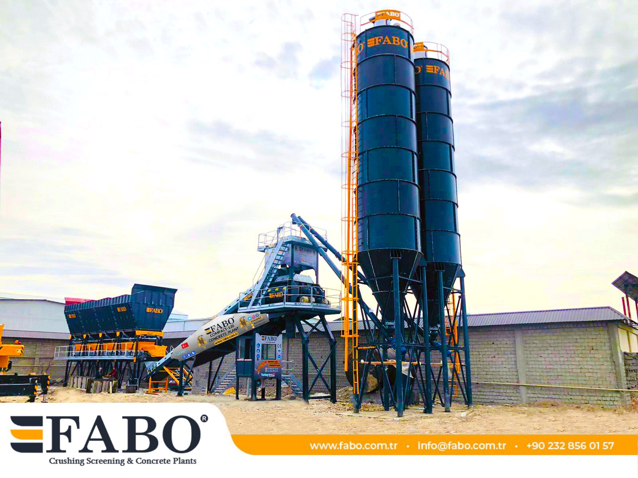 Новый Силос для цемента FABO Horizontal Cement Silo | Mobile Cement Silo: фото 19