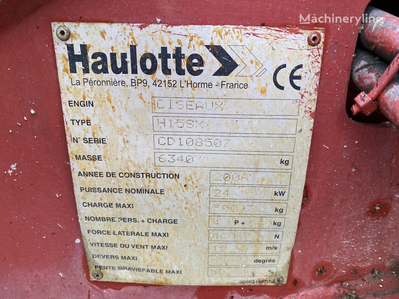 Ножничный подъемник Haulotte H 15 SX: фото 8