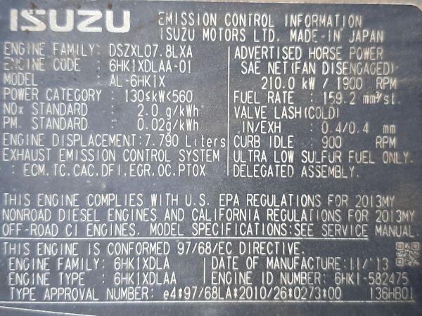 Гусеничный экскаватор Hitachi ZX350LCN-5: фото 9