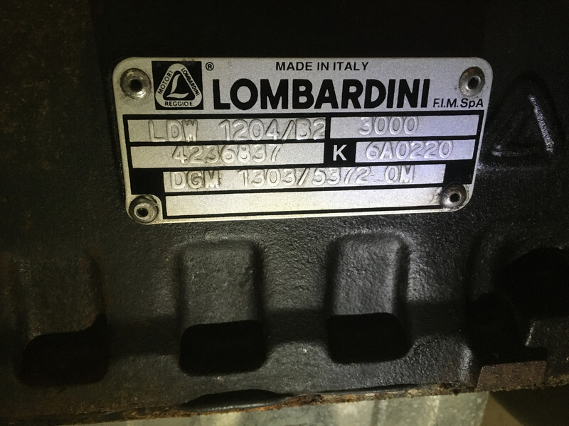 Электрогенератор Lombardini LDW1204/B2 GENERATOR 16 KVA USED: фото 6