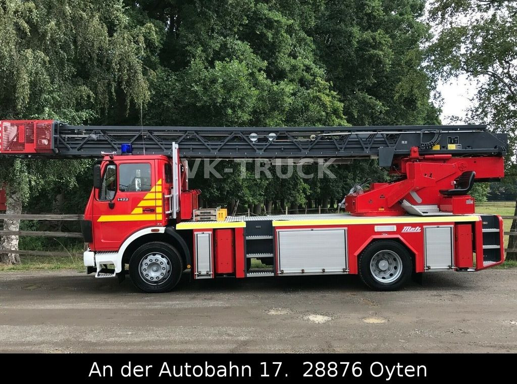 Грузовик с подъемником Mercedes-Benz 1422F Feuerwehr Drehleiter METZ DLK 23/12 PLCII: фото 4