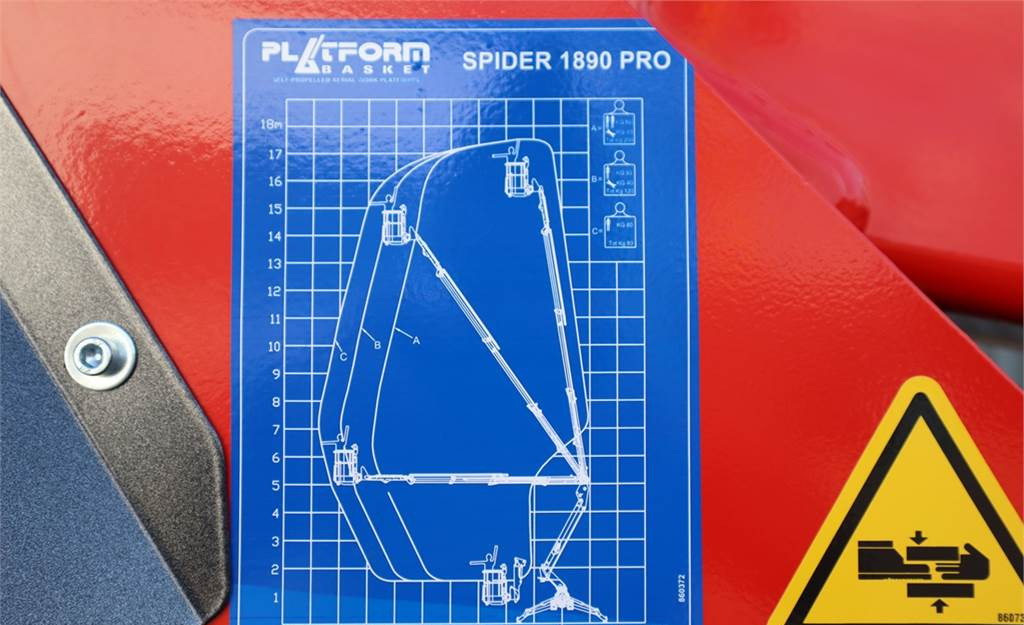 Подъёмник PLATFORM BAS Spider 18.90 PRO CE Declaration, Vali: фото 19