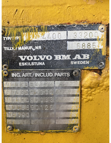 Колёсный погрузчик Volvo BM 4400: фото 14