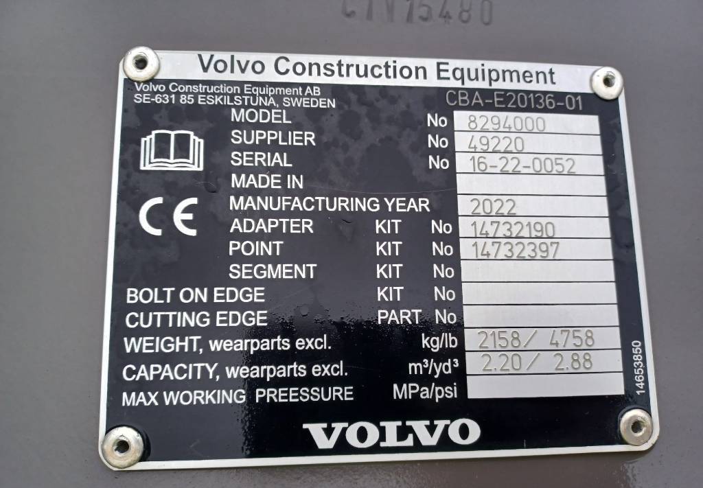 Гусеничный экскаватор Volvo EC 380 E EC 350: фото 2