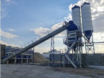 POLYGONMACH Stationary 135m3 Batching Planr with Double Planetery Mixer - Бетонный завод