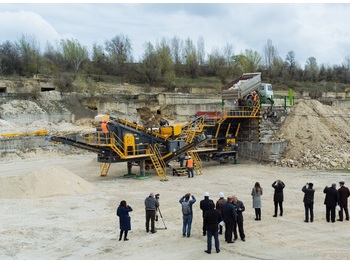 PRO-90 MOBILE CRUSHING AND SCREENING PLANT FABO - Дробилка