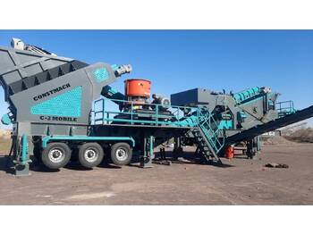 Constmach 120-150 tph Mobile Jaw Crusher Plant ( Cone and Jaw  ) - Мобильная дробилка