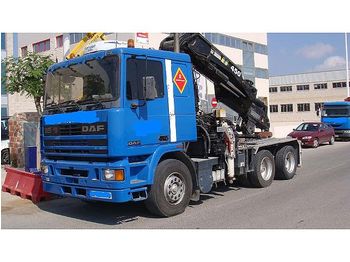 Daf 95  ATI 360 + Kran Hiab 450 + Trailer - Мобильный кран