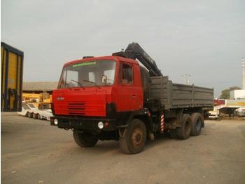Tatra T 815 with crane HIAB after general enginerepair - Мобильный кран