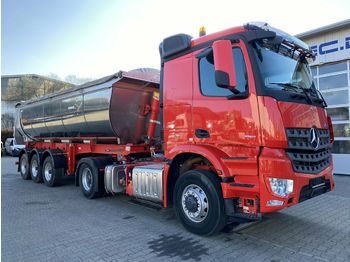 Тягач Mercedes-Benz AROCS 1851 4x4 HAD *Thermokippauflieger 3 Achsen