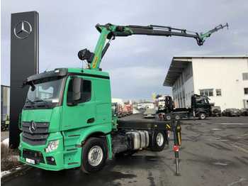 Тягач Mercedes-Benz Actros 1843 LS Palfinger PK18502+Fly-Jib+Winde: фото 1