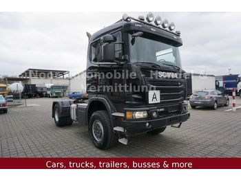 Тягач Scania G 490 BL 4X4 *Euro6/Retarder/Hydraulik/Navi/LED