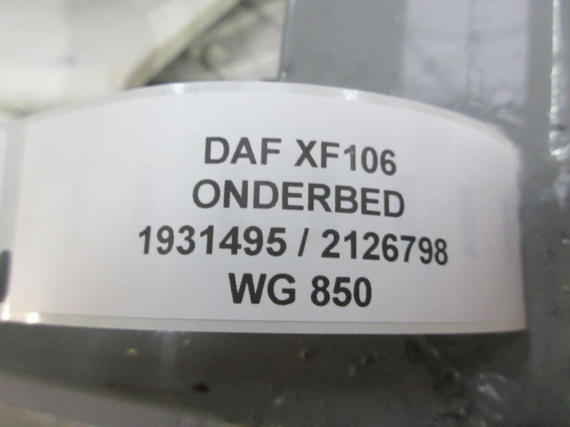 Кабина и интерьер для Грузовиков DAF 1931495 ONDERBED DAF XF 106 EURO 6: фото 5