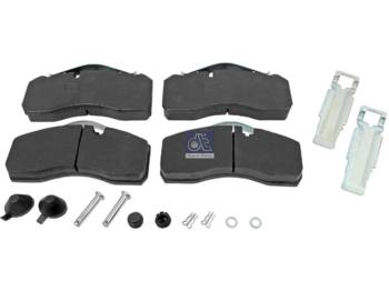 Новый Тормозные колодки для Строительной техники DT Spare Parts 3.96405 Disc brake pad kit W: 210,5 mm, S: 30 mm, H: 92,5 mm: фото 1