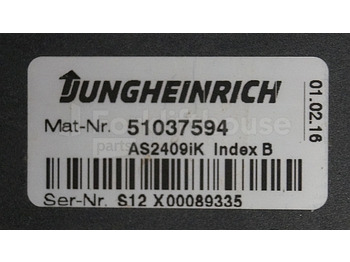 Блок управления для Погрузочно-разгрузочной техники Jungheinrich 51037564 Drive/Lift controller AS2409 iK Index B 51075490 Sw. 1,27 sn. S12X00089335 for EJE220 year 2016: фото 2