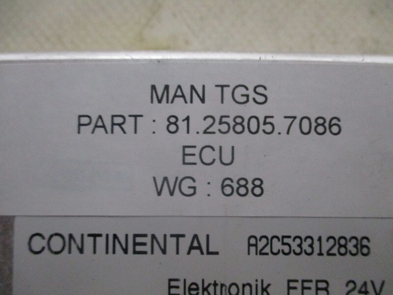 Электрическая система для Грузовиков MAN 81.25805-7086 FFR Modulen MAN TGX TGS EURO 6: фото 2