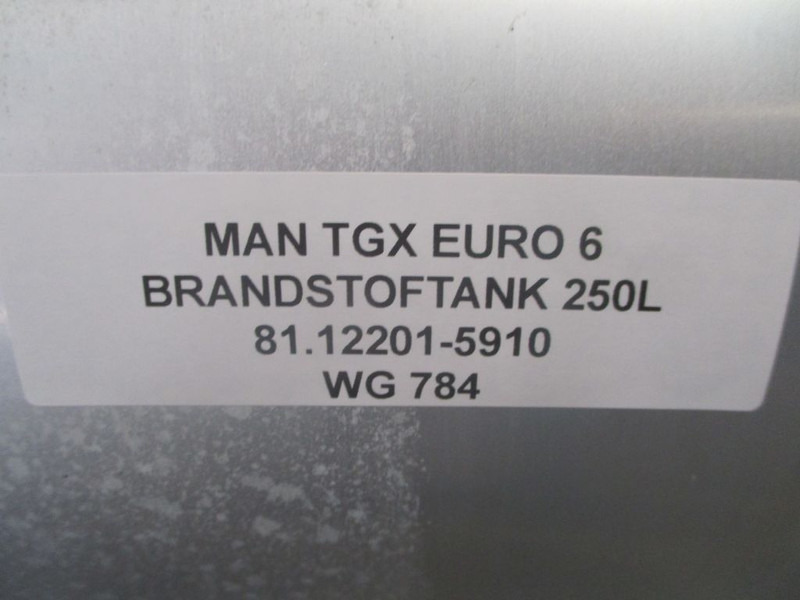 Топливный бак для Грузовиков MAN TGX 81.12201-5910 BRANDSTOFTANK 250L EURO 6: фото 6