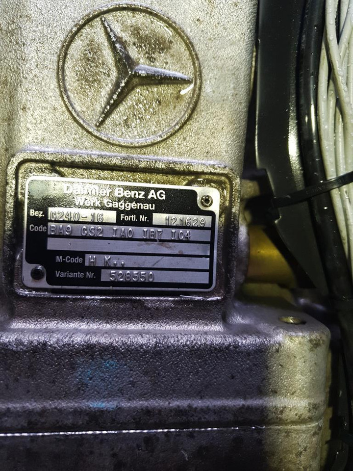 Коробка передач для Грузовиков MERCEDES-BENZ ACTROS MP I G 240 - 16 WITH INTARDER 115 AND ELECTRONIC LEVER: фото 4