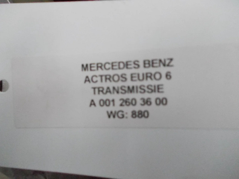 Коробка передач для Грузовиков Mercedes-Benz A 001 260 36 00// G211-12 TYPE 715.352 EURO 6: фото 7