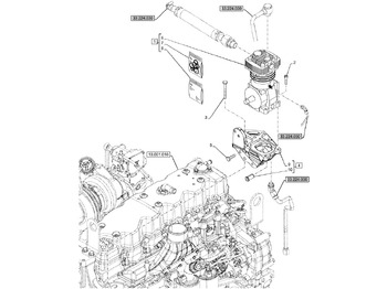 Пневмокомпрессор New Holland T6090 Sprężarka powietrza 47606965