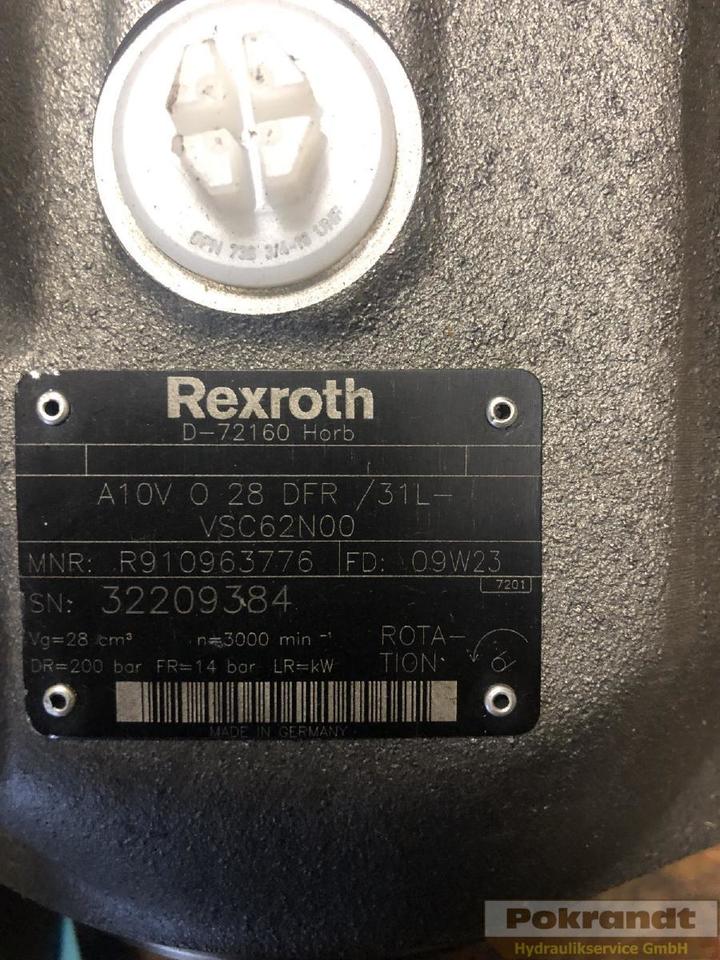 Гидравлический насос Rexroth Bosch A10VO28DFR 31L VSC62N00: фото 2