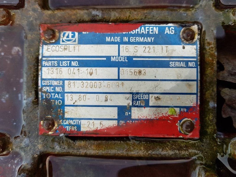 Коробка передач для Грузовиков ZF 16S221IT: фото 6