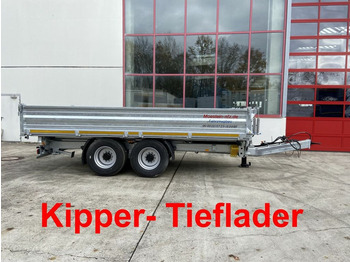Möslein 14 t Tandemkipper Tieflader Breite Reifen-- Neu - Самосвальный прицеп: фото 1