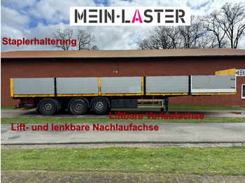 Schröder Pritsche Staplerhalterung Lenkachse  - Полуприцеп бортовой/ Платформа: фото 1