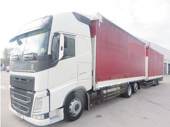 Volvo FH500 6x2 tandem jumbo 7.3+8.2m - Тентованный грузовик: фото 1