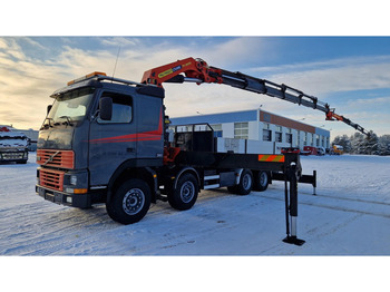 Volvo FH12 8X4 380 Palfinger PK66000 full steel manual - Грузовик бортовой/ Платформа: фото 1